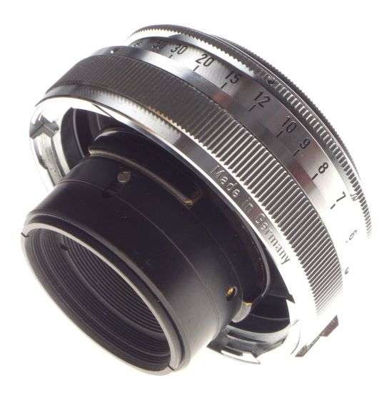 Zeiss Planar 1:3.5 f=35mm Contax rangefinder camera lens f=35mm viewfinder 432/5