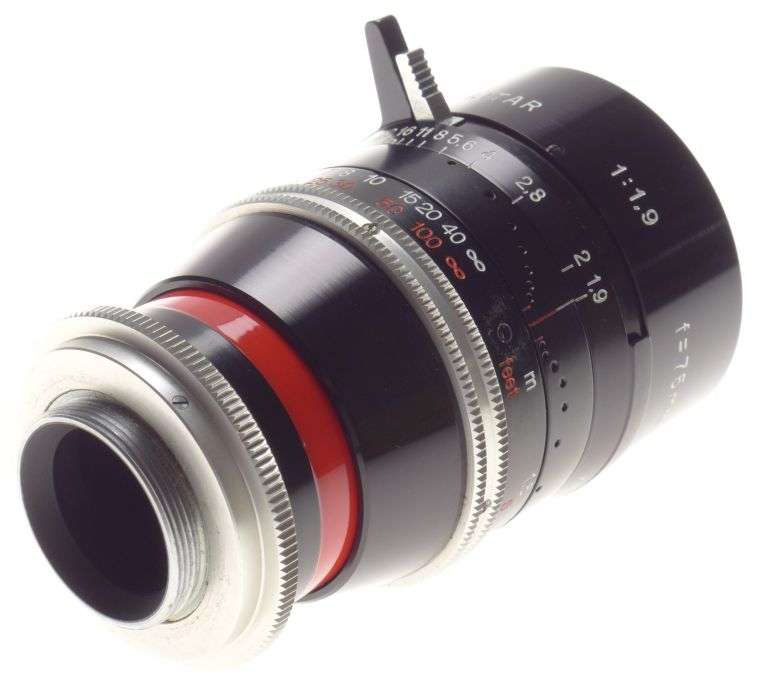 PRISTINE BOLEX H16 RX MACRO-SWITAR Pre-set 1.9 f=75mm CAPS HOOD 1.9/75 MICRO 4/3