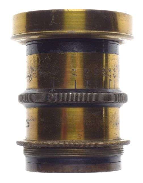 Universal Rapid Aplanat Chr.Fr.Winter Sohn Leipzig vintage brass lens Excellent