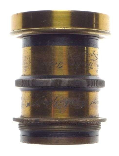 Universal Rapid Aplanat Chr.Fr.Winter Sohn Leipzig vintage brass lens Excellent