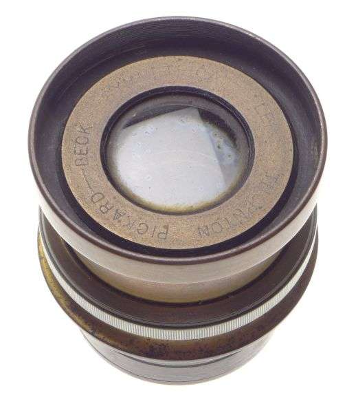 Pickard Beck Thornton brass vintage prime lens used rare needs to be cleaned