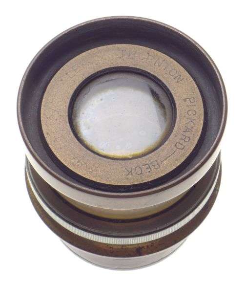 Pickard Beck Thornton brass vintage prime lens used rare needs to be cleaned