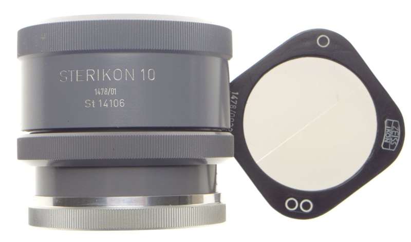 ZEISS IKON Sterikon 10 stereo projection lens st 14106 boxed MINT vintage lens