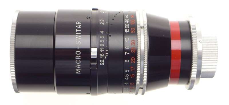 SUPERB BOLEX H16 RX MACRO-SWITAR Pre-set 1.9 f=75mm CAPS HOOD 1.9/75 MICRO 4/3