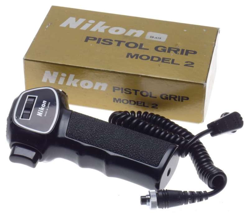 Model 2 camera Nikon pistol grip Nippon Kogau box cable mint condition