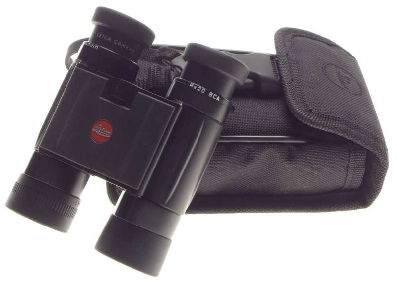 Leica Trinovid 8x20 BC compact binoculars 40315 black strap Mint- condition used