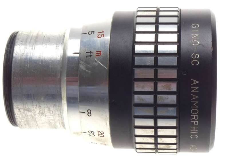 GINO-SC Anamorphic 16 adaptor lens used condition smooth focus projection lens