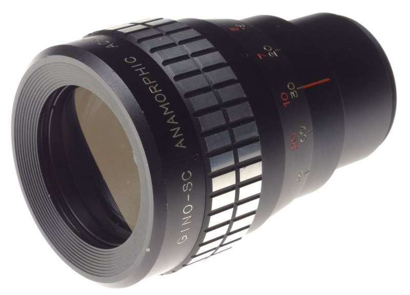 projection lens GINO-SC Anamorphic 16 lens used condition smooth focus cased