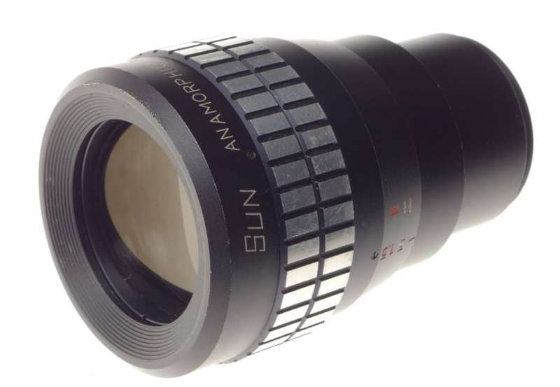 SUN Anamorphic adaptor 16 lens used optics black version smooth focus bargain