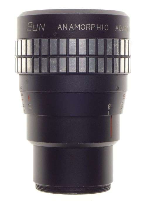 SUN Anamorphic adaptor 16 lens used optics black version smooth focus bargain