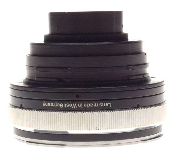 ROLLEI SL66 Zeiss Planar 1:2.8 f=80mm medium format coated chrome camera lens