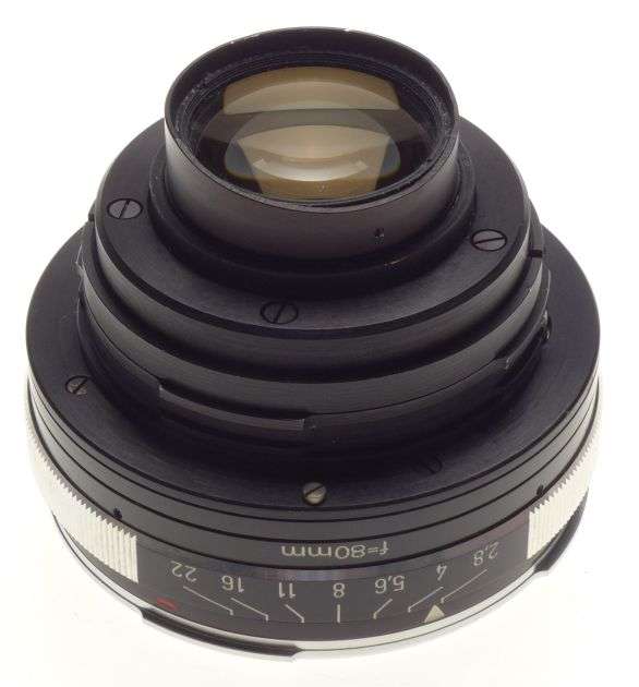 ROLLEI SL66 Zeiss Planar 1:2.8 f=80mm medium format coated chrome camera lens