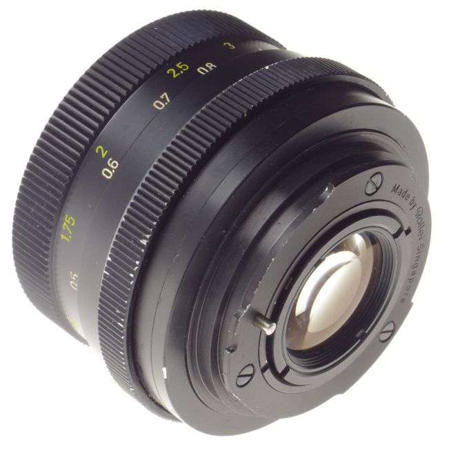 ROLLEI Planar 1:1.8/50 bayonet mount camera lens f=50mm caps hood filter clean