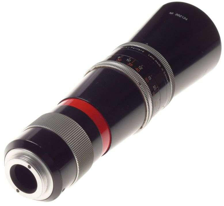Macro-Yvar 1:3.3 f=150mm C-mount lens micro 4/3 black magic 3.3/150mm cap hood