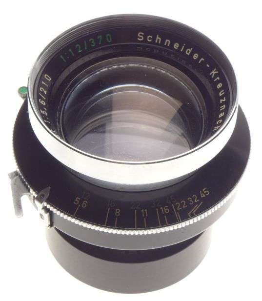 SCHNEIDER Symmar 1:5.6/210mm or 1:12/370mm dual range large format Linhof lens