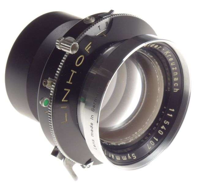 SCHNEIDER Symmar 1:5.6/210mm or 1:12/370mm dual range large format Linhof lens
