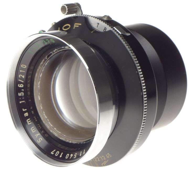 SCHNEIDER Symmar 1:5.6/210mm or 1:12/370mm dual range large format Linhof lens