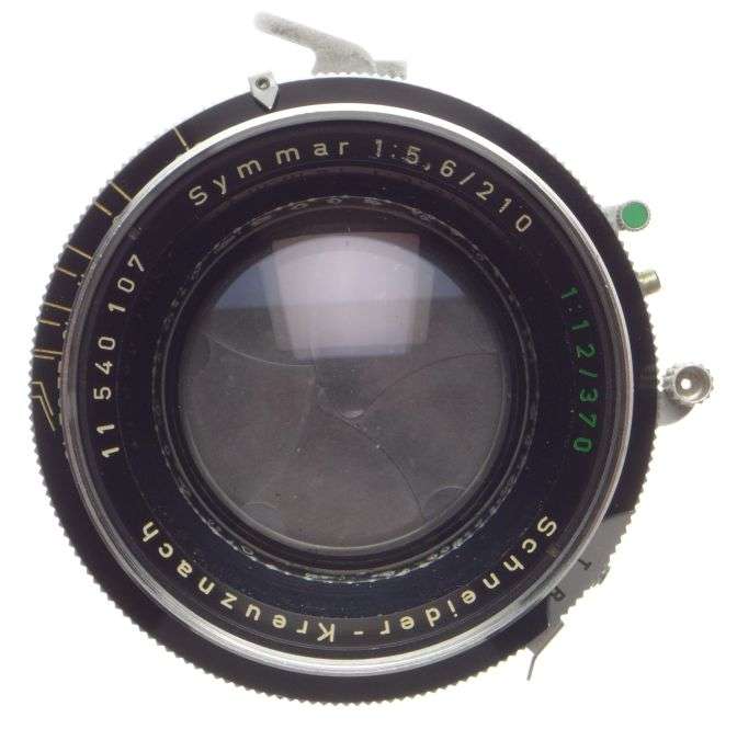 SCHNEIDER Symmar 1:5.6/210mm or 1:12/370mm dual range large format Linhof lens