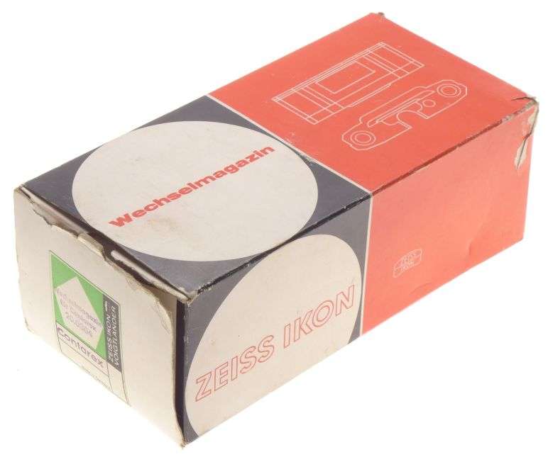 ZEISS CONTAREX wechselmagazin 20.0304 camera film back magazine mint- in box