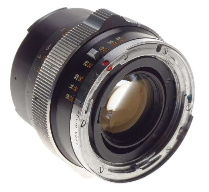 ZEISS CONTAREX Super SLR 35mm chrome film camera Planar 1:2/50mm lens case strap