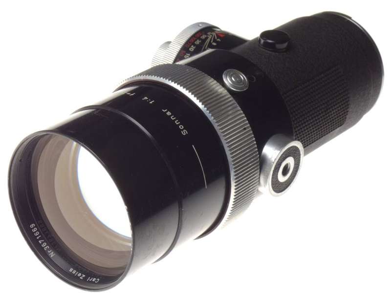 ZEISS CONTAREX Sonnar 4 f=250mm SLR camera prime lens good condition used 4/250
