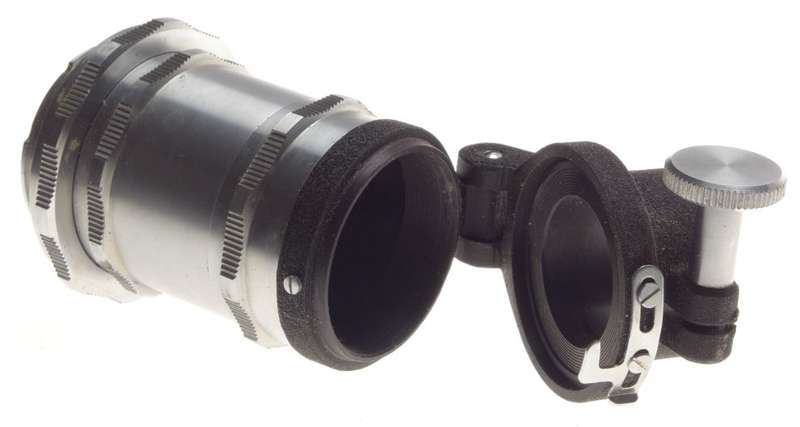 EXAKTA Ihagee camera extention tube 3 piece set chrome macro microscope adapter