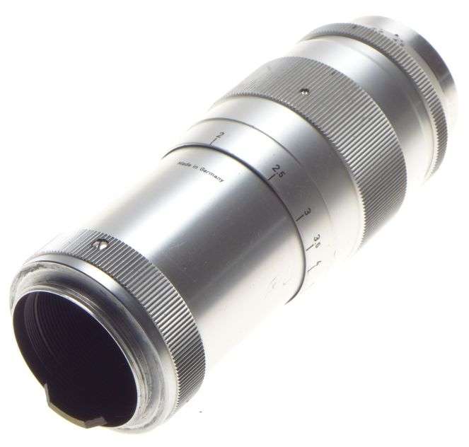 Steinheil CULMINAR 1:4.5/135mm lens Universal turret viewfinder hood M39 leica
