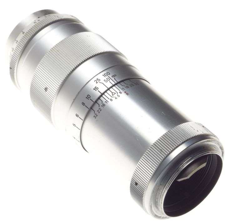 Steinheil CULMINAR 1:4.5/135mm lens Universal turret viewfinder hood M39 leica