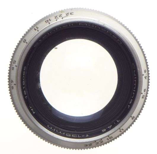 Steinheil CULMINAR 1:4.5/135mm lens Universal turret viewfinder hood M39 leica