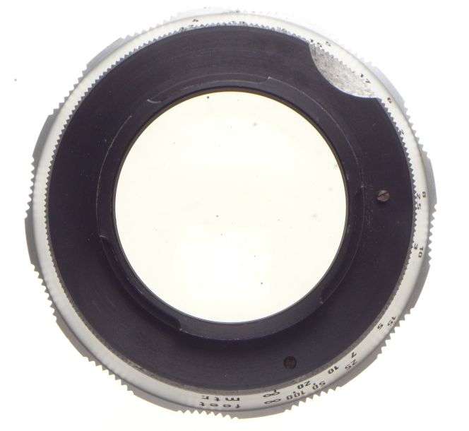 ENNASTON 1:1.5 f=85mm red C Exakta mount 1.5/85 fast glass very rare ENNA Werk