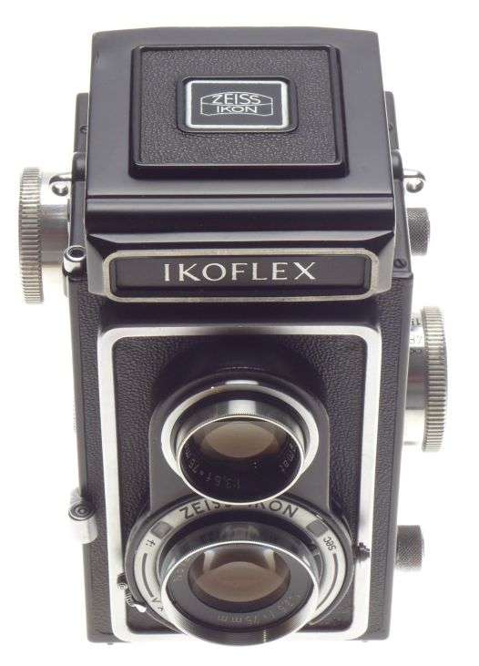 IKOFLEX TLR Novar-Anastigmat 1:3.5 f=75mm Zeiss Ikon medium format camera cased