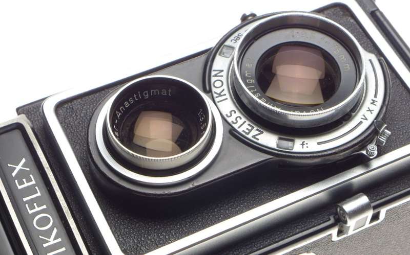 IKOFLEX TLR Novar-Anastigmat 1:3.5 f=75mm Zeiss Ikon medium format camera cased