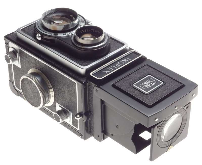 IKOFLEX TLR Novar-Anastigmat 1:3.5 f=75mm Zeiss Ikon medium format camera cased
