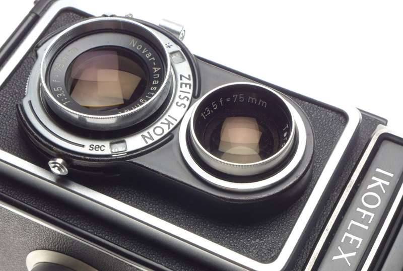 IKOFLEX TLR Novar-Anastigmat 1:3.5 f=75mm Zeiss Ikon medium format camera cased