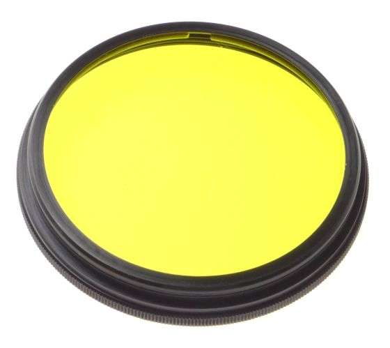 ALPA Filtrabe 47 Panchro 1.5x Yellow original camera lens filter case clean used