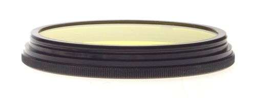 ALPA Filtrabe 47 Panchro 1.5x Yellow original camera lens filter case clean used