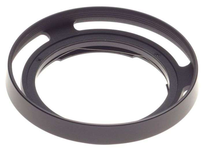 black Carl Zeiss 2.8/25 lens hood 2.8/28 shade vented new boxed bayonet mount