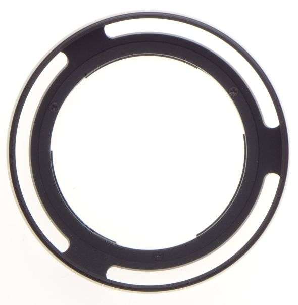 black Carl Zeiss 2.8/25 lens hood 2.8/28 shade vented new boxed bayonet mount