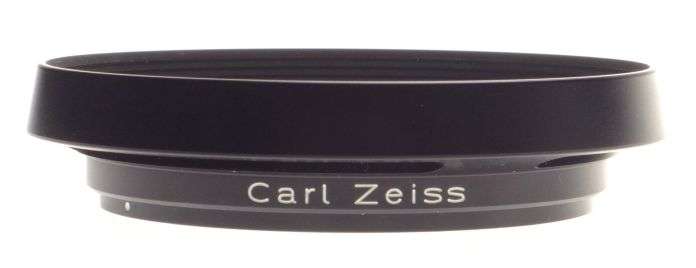 black Carl Zeiss 2.8/25 lens hood 2.8/28 shade vented new boxed bayonet mount