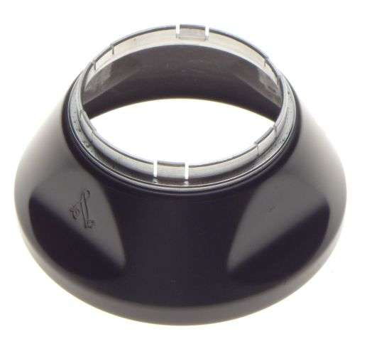 VOIGTLANDER 310/32 Black camera lens hood shade snap on type excellent condition