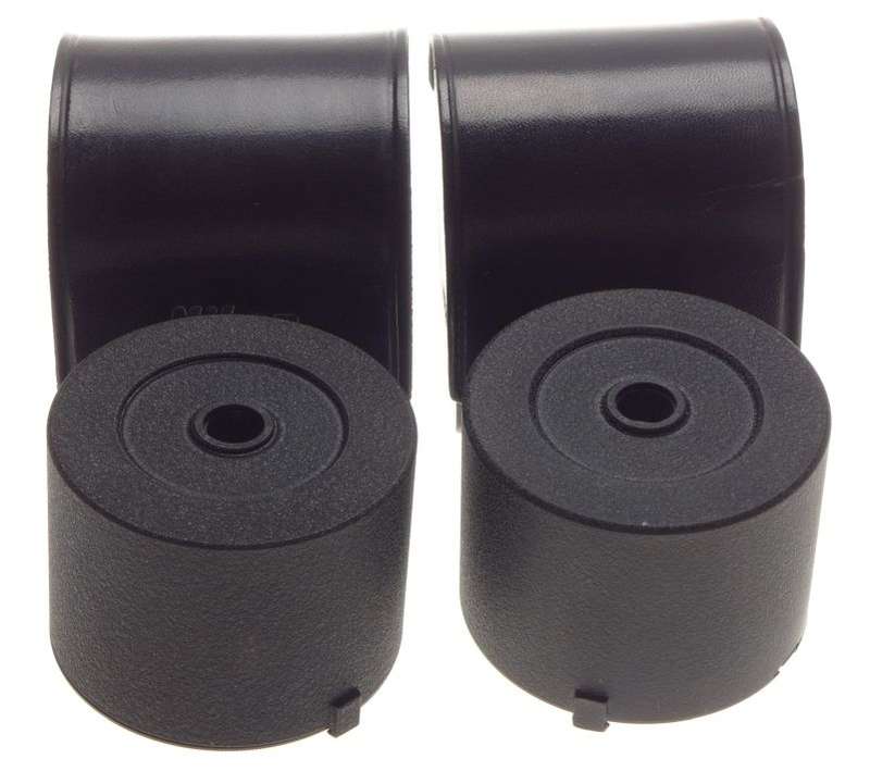 NIPPON KOGAKU F250 film spool large cartridge cassette pair set with case used