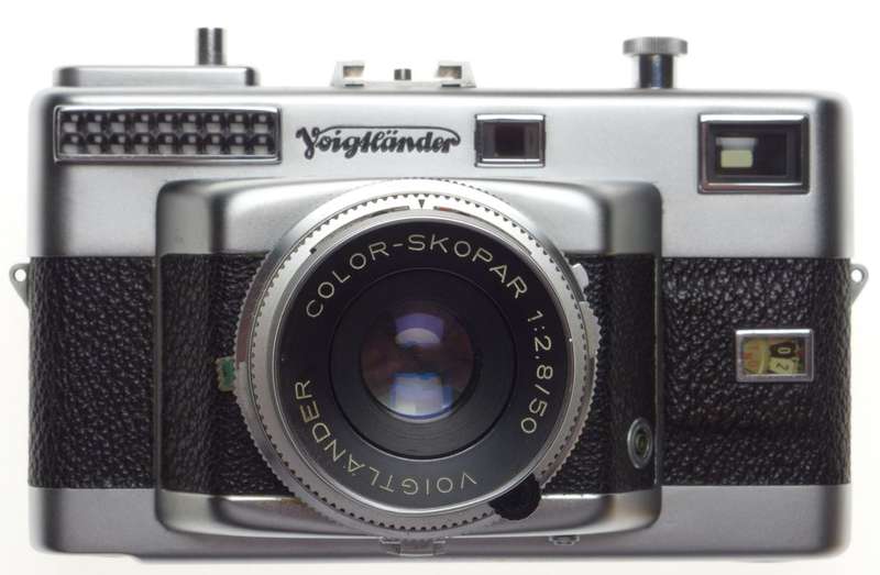 VOIGTLANDER Vitessa T Color-Skopar 1:2.8/50mm lens 35mm film vintage camera case