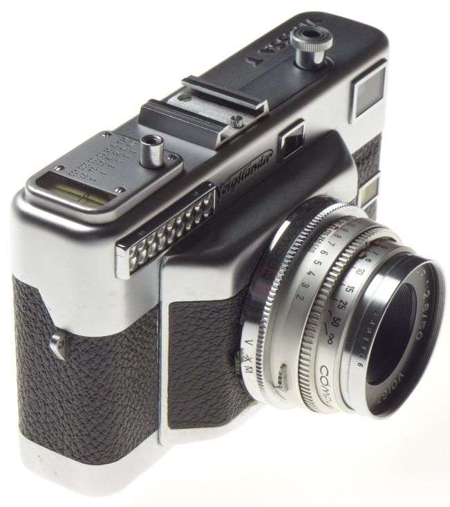 VOIGTLANDER Vitessa T Color-Skopar 1:2.8/50mm lens 35mm film vintage camera case