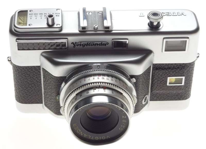 VOIGTLANDER Vitessa T Color-Skopar 1:2.8/50mm lens 35mm film vintage camera case