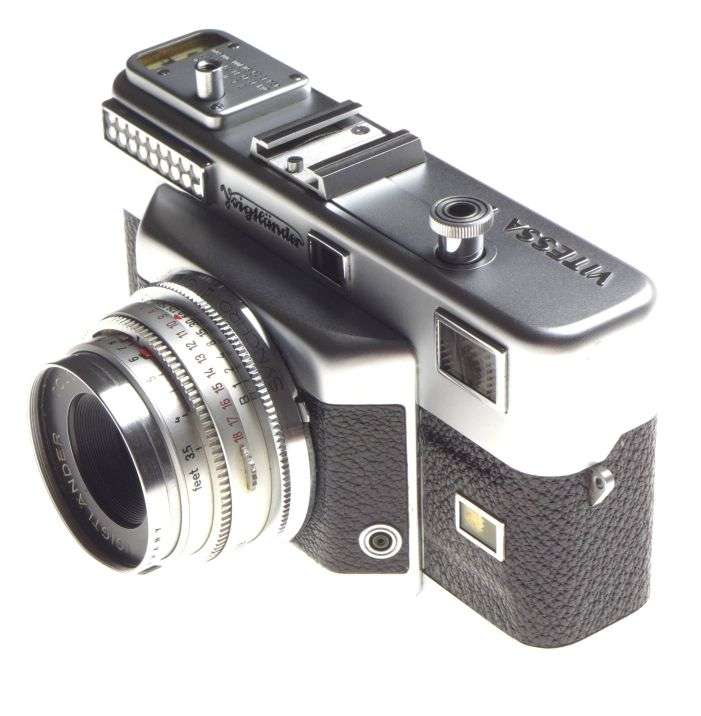 VOIGTLANDER Vitessa T Color-Skopar 1:2.8/50mm lens 35mm film vintage camera case