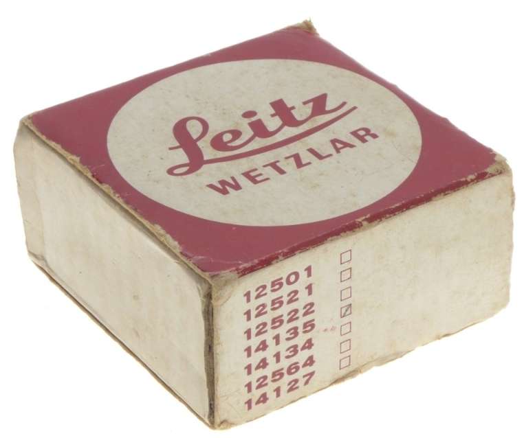 LEITZ 14135 CAMERA LENS EXTENSION RING LEICA R BOX WETZLAR USED CONDITION GERMAN