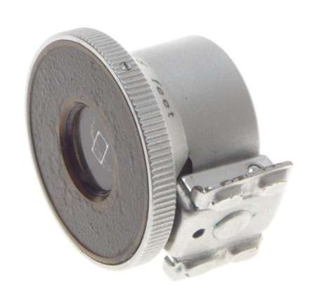 LEICA SGVOO SILVER CHROME 9CM BRIGHTLINE VIEW FINDER W/CASE FITS LEITZ CAMERA