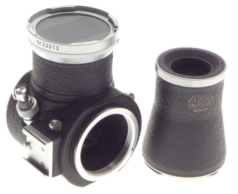 FIRST TYPE RARE LEITZ M39 RANGE FINDER CAMERA VISOFLEX SLR SCREW MOUNT PRISM