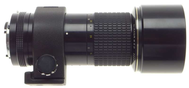 AI-S NIKKOR ED 300mm 1:4.5 FITS DF CAPS FILTER CASE 300/4.5 SLR NIKON LENS f=300