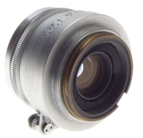 1:3.5/35mm M39 LEICA SUMMARON f=3.5cm SCREW MOUNT COMPACT CAMERA LENS CAPS CASED